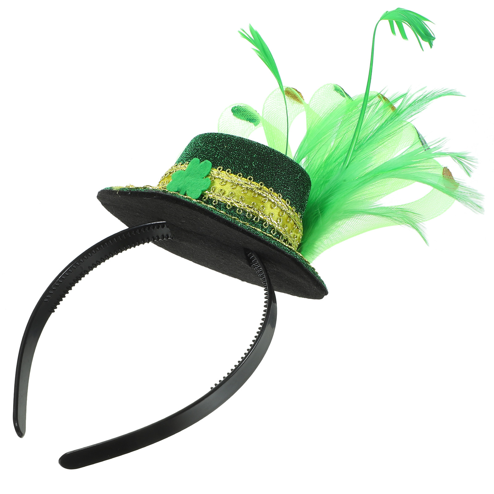 Women Accessories Photos - St Patrick's Day Headband Shamrock Hair