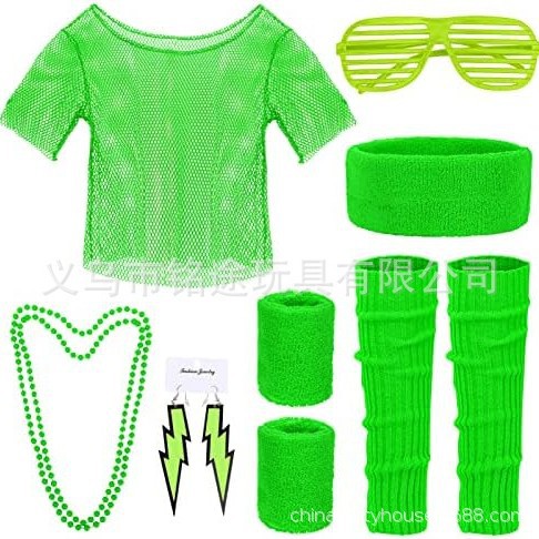 Women'S Accessories In The 90S - 90s Outfit Accessories 80s Cosplay Costume