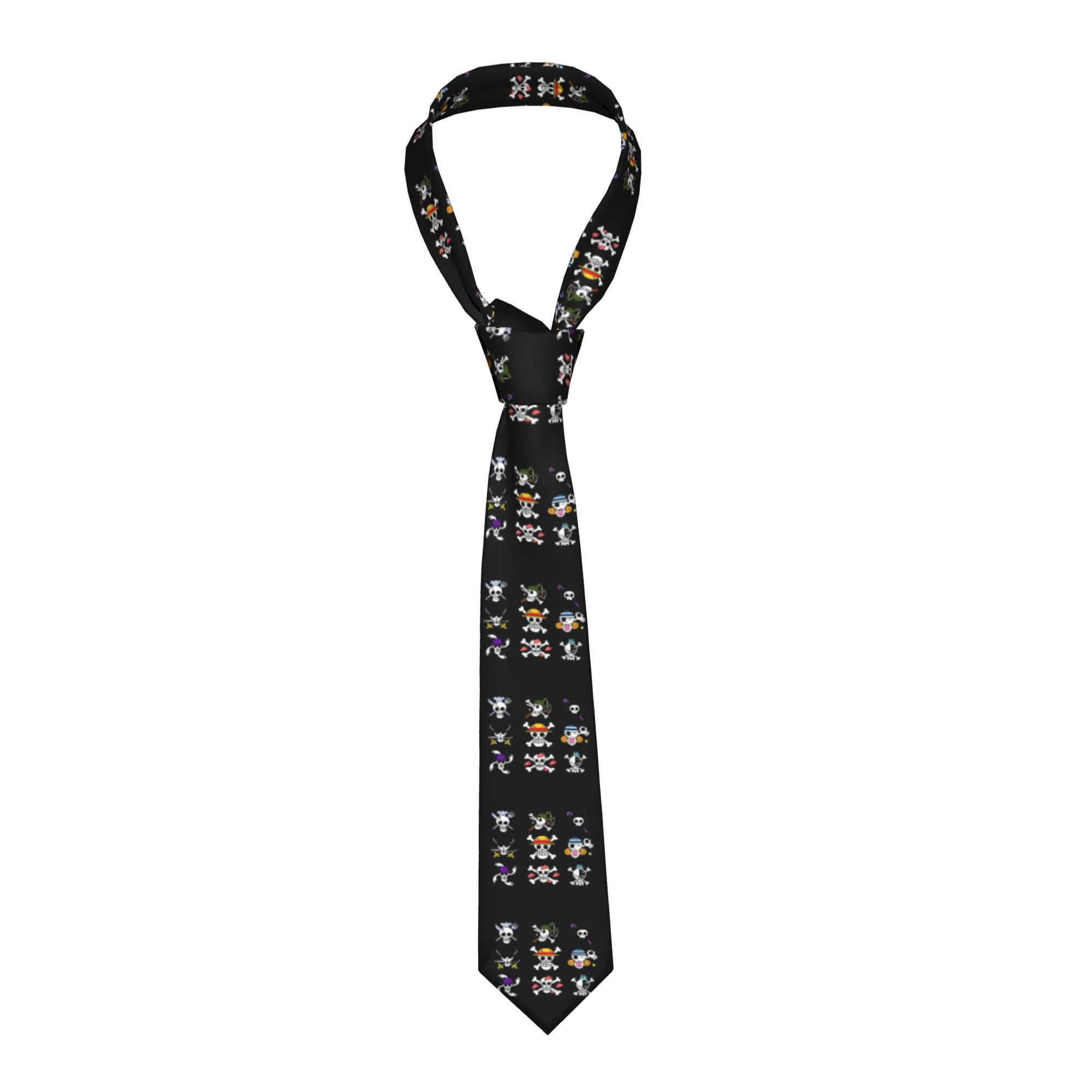 Women'S Accessories In The 90S - Necktie One Pirate Flag Logo Pieces