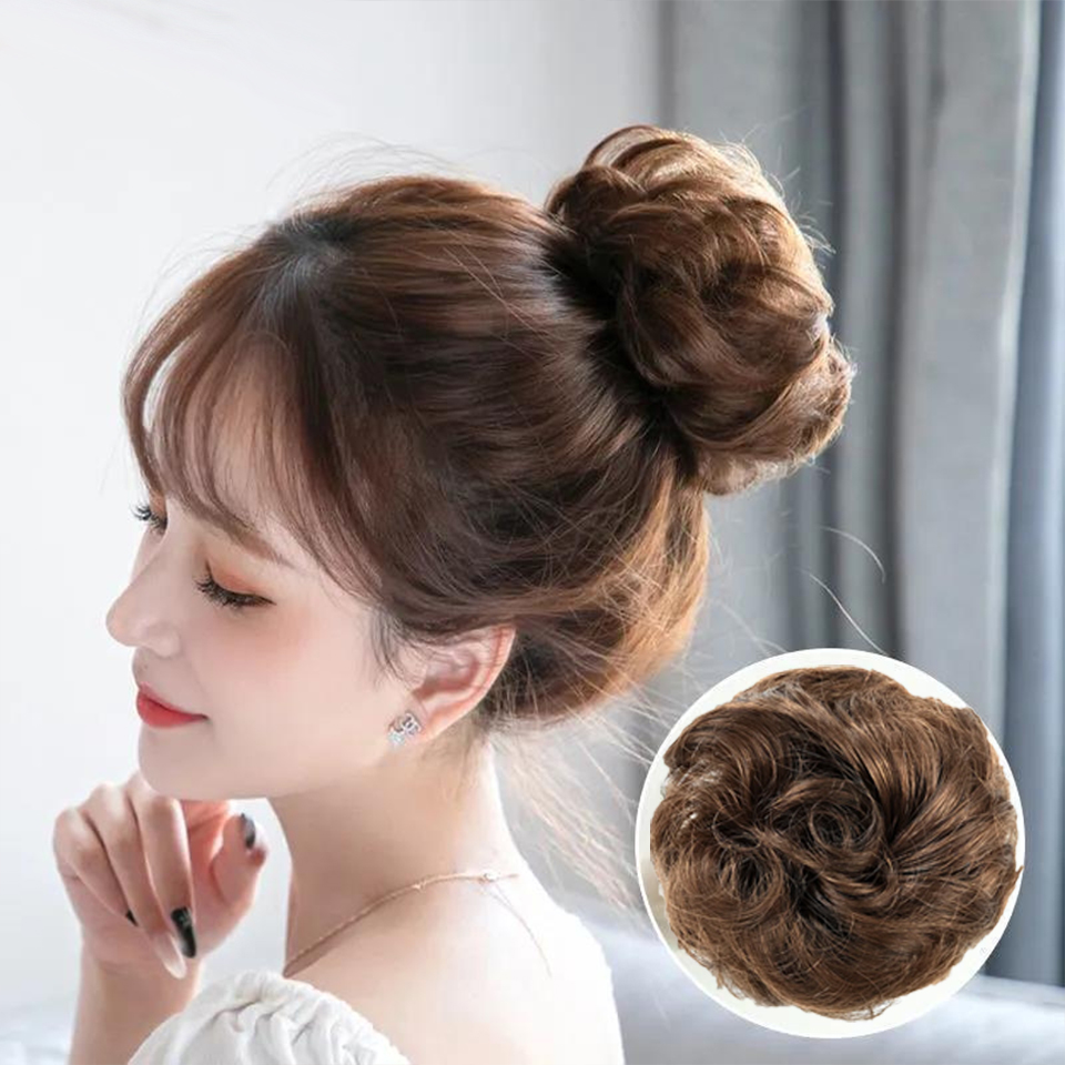 Hair Band Elastic - 4 Inch Brazilian Human Hair Messy