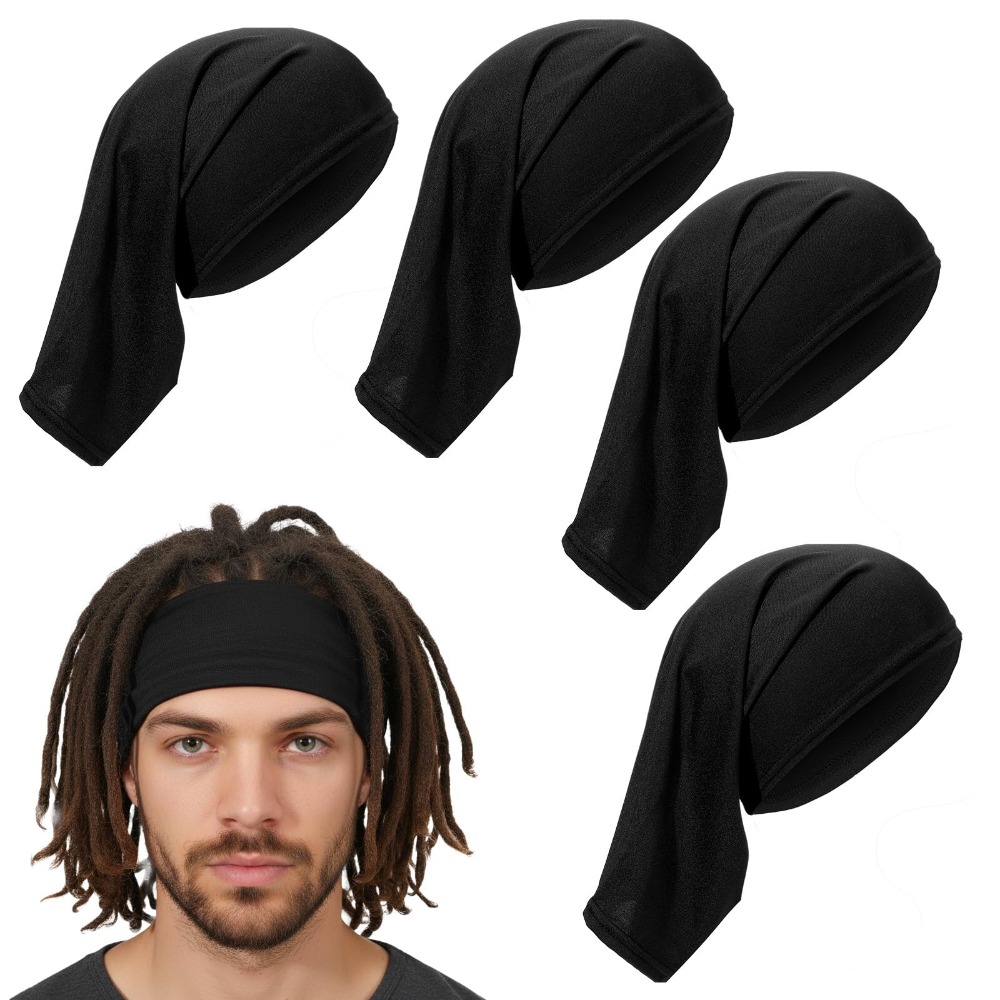 Hair Band Elastic - 6pcs Dreadlock Cap Tube Bands Elastic