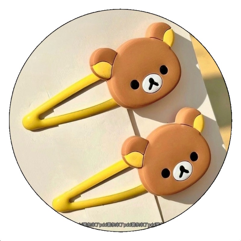 Women'S Accessories List - Cute Rilakkuma Cartoon Hair Clips Japanese