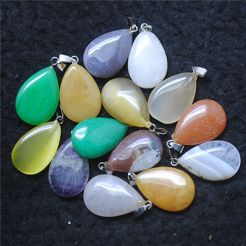Women'S Accessories Nz - 10PCS Hot Lovely Semi Precious Stone