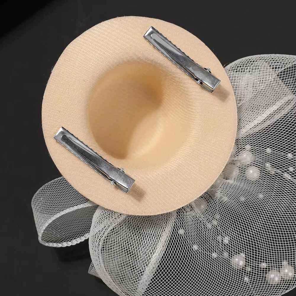 Elegant Mesh Top Hat Bow Vinta - огляд і ціна Women Accessories Photos
