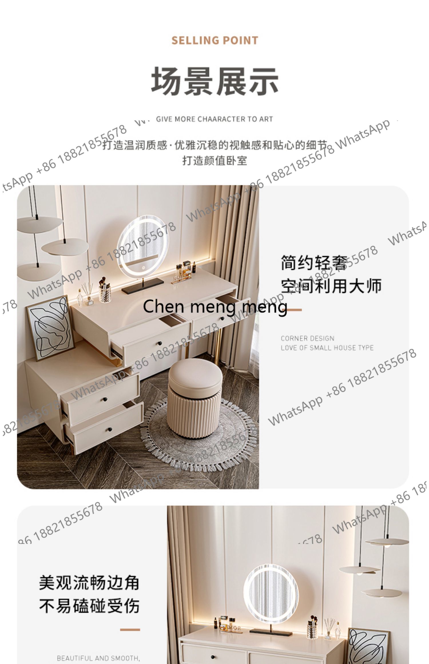 Modern Apartment Dressing Tabl - огляд і ціна Women Accessories Drawer