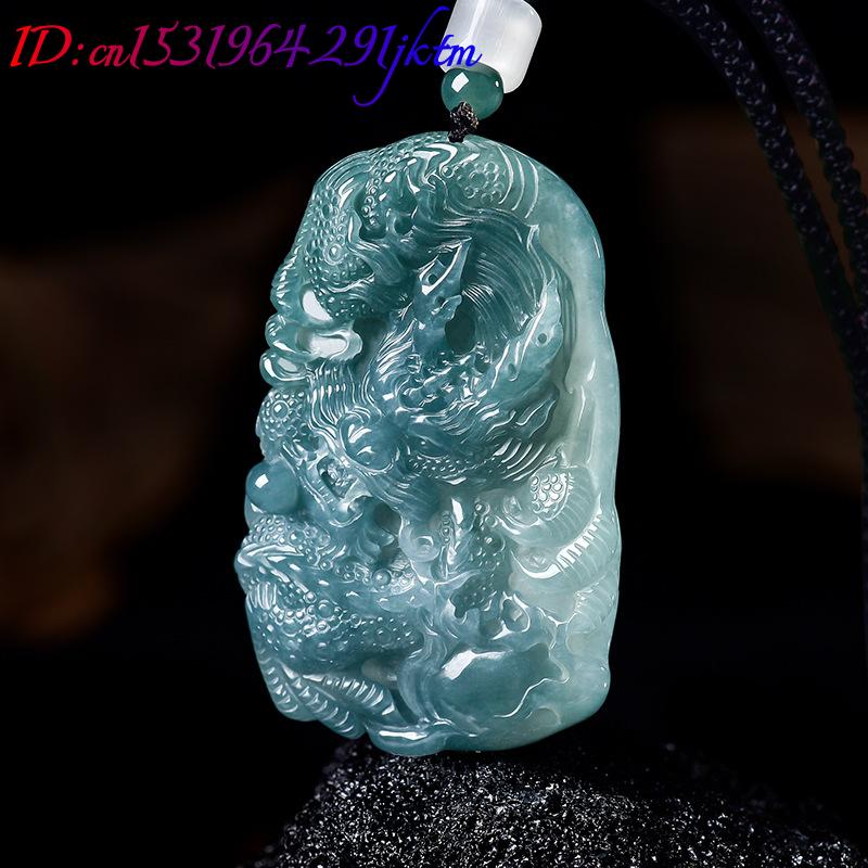 Natural Burmese Jadeite Dragon - огляд і ціна Women'S Accessories Designer