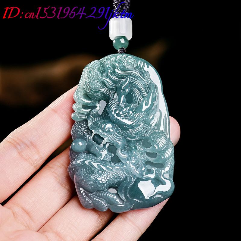 Natural Burmese Jadeite Dragon - огляд і ціна Women'S Accessories Designer