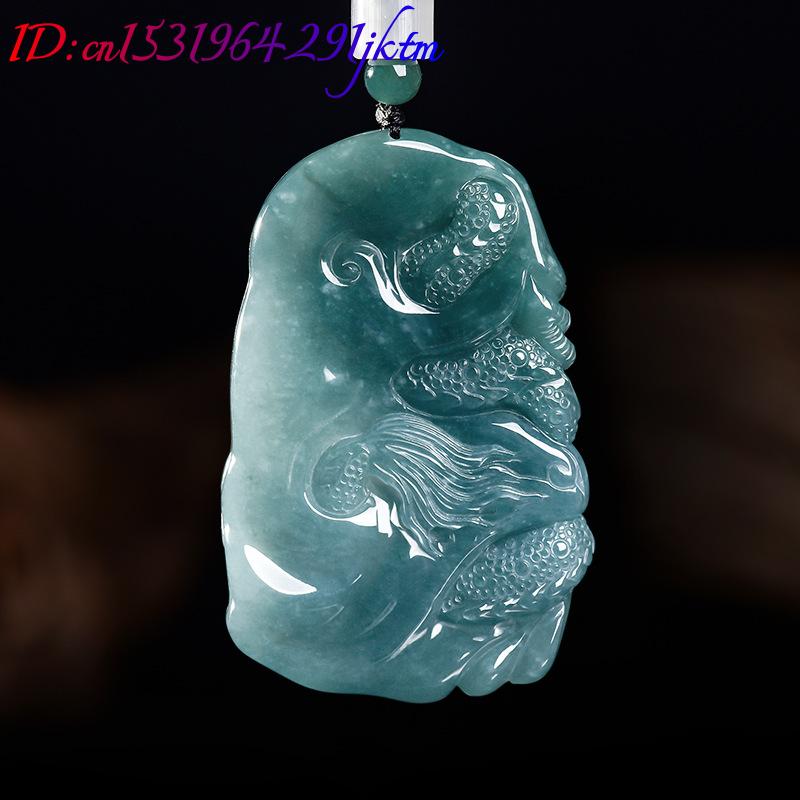 Natural Burmese Jadeite Dragon - огляд і ціна Women'S Accessories Designer