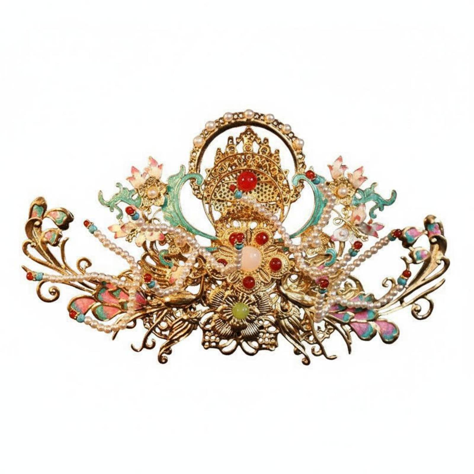 Traditional Chinese Hair Crown - огляд і ціна Women'S Accessories Designer