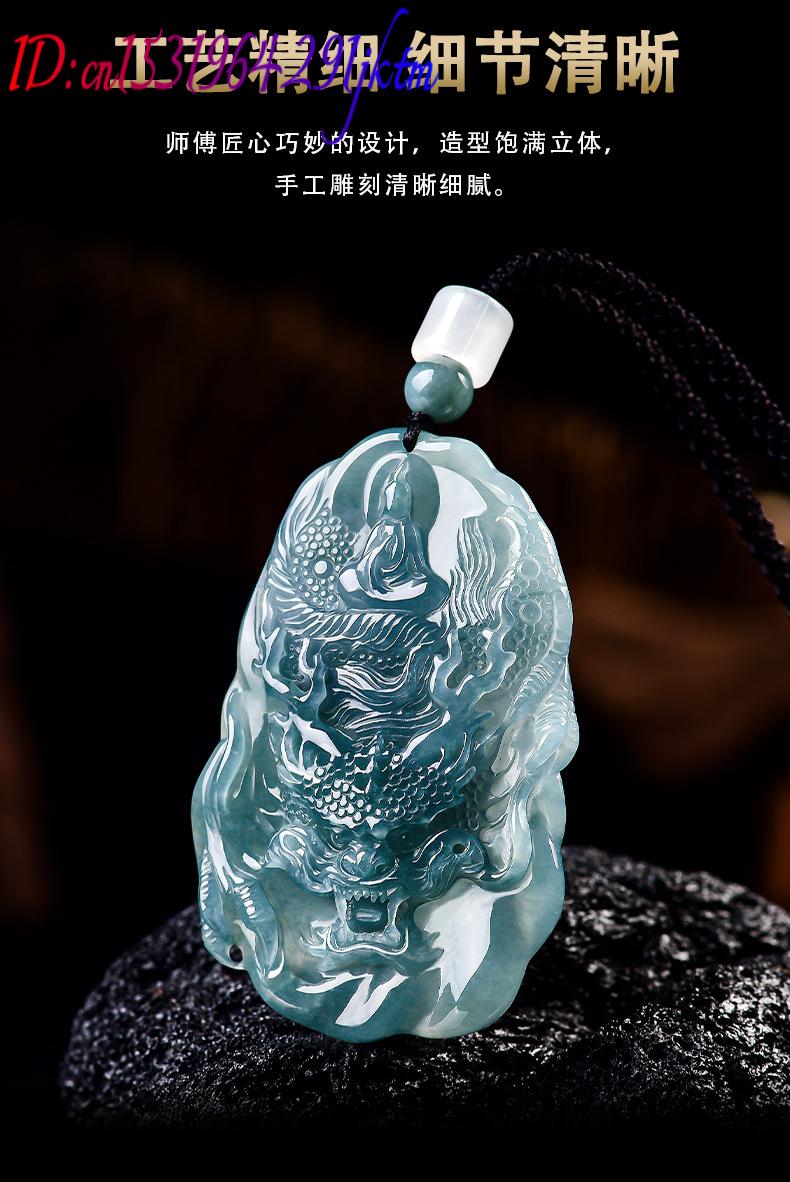Natural Burmese Jadeite Dragon - огляд і ціна Women'S Accessories Designer