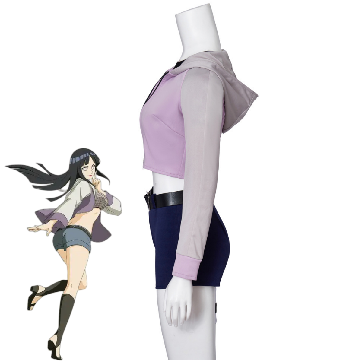 Anime Hyuga Hinata Cosplay Cos - огляд і ціна Women Accessories Pack