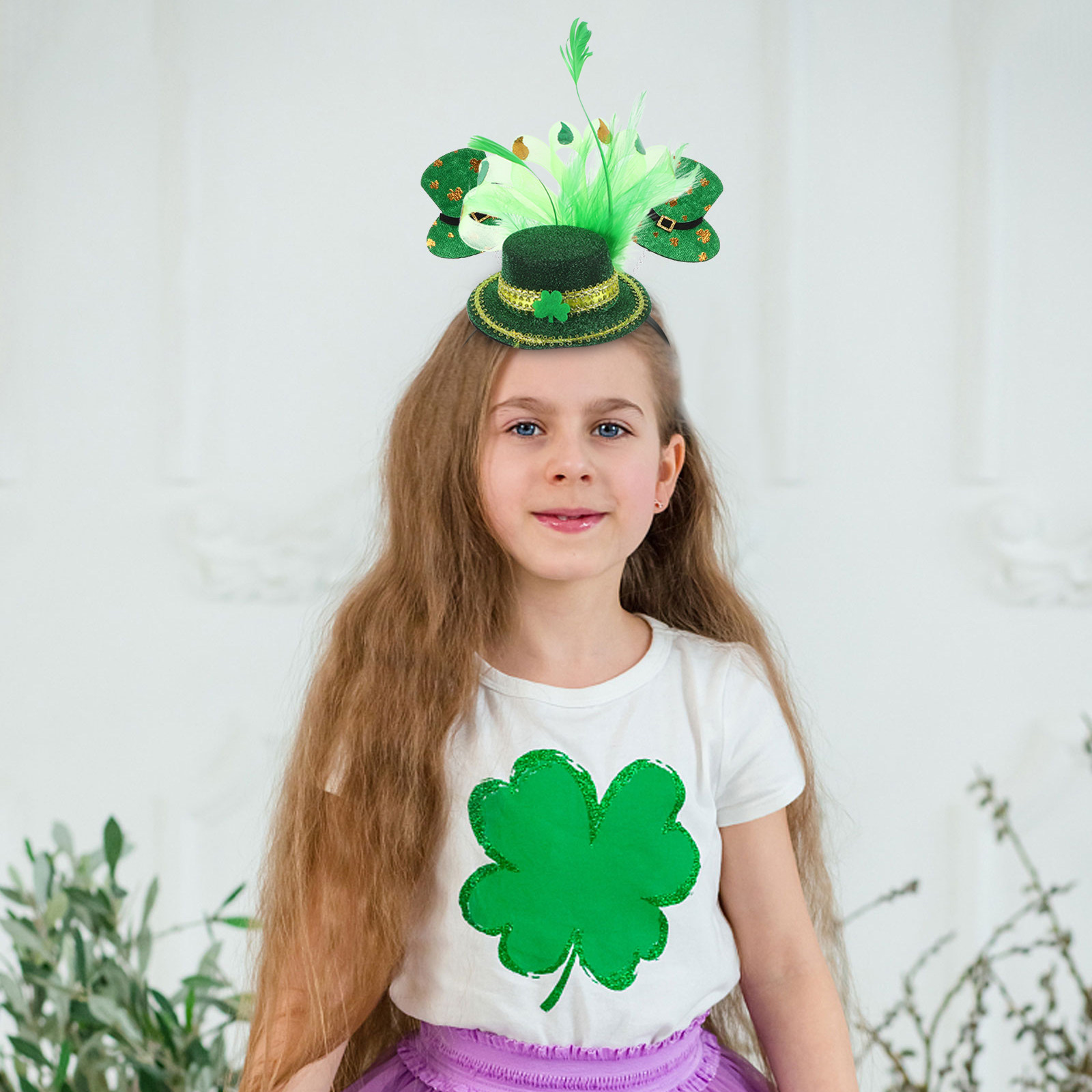 St Patrick's Day Headband Sham - огляд і ціна Women Accessories Photos