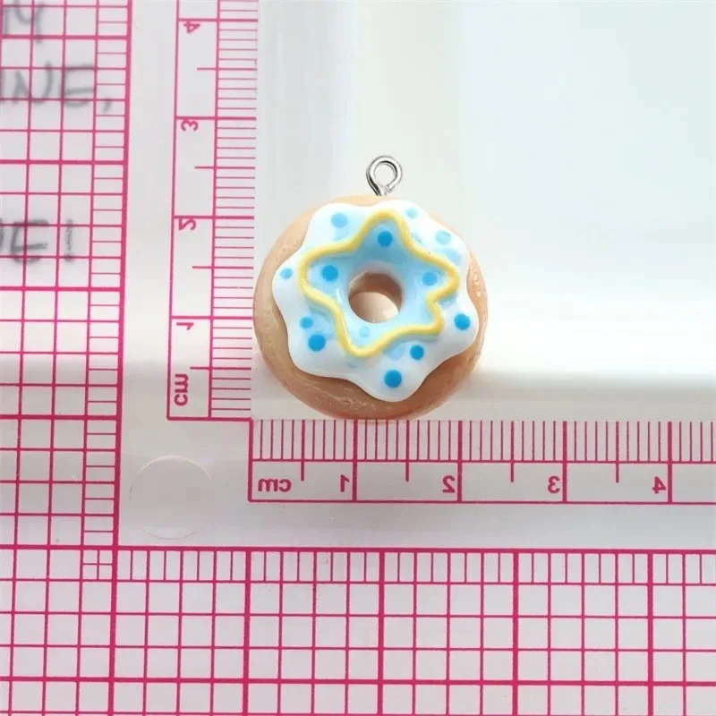 10Pcs Resin Donut Charms Color - огляд і ціна Women Accessories Pack