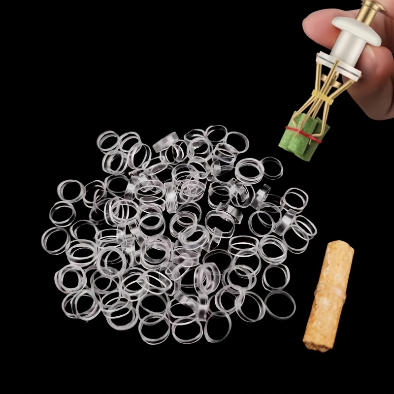 500/1500pcs Silicone High-Elas - огляд і ціна Hair Band Elastic