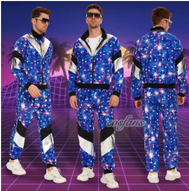 Women's Men's Costume 80s 90s  - огляд і ціна Women'S Accessories In The 90S