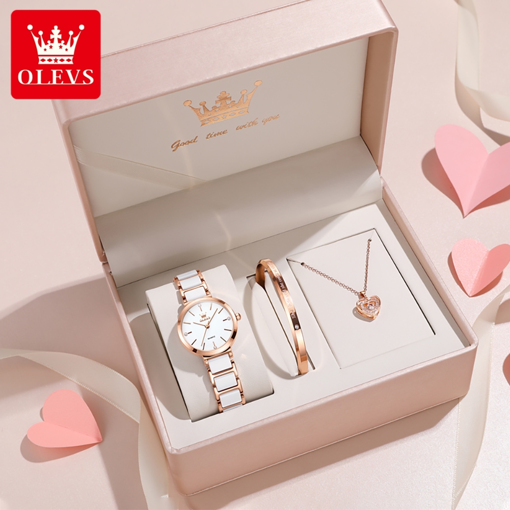 OLEVS Women Watch 5877 Luxury  - огляд і ціна Women Accessories Bracelet