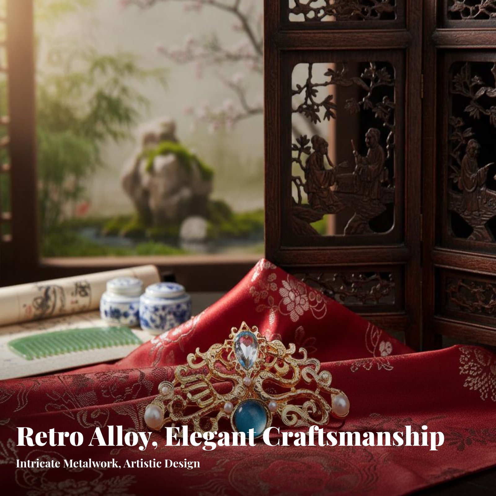 Chinese Traditional Hair Acces - огляд і ціна Women'S Accessories Designer