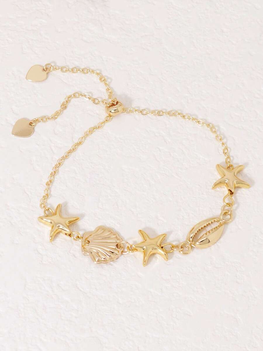 1pc Bohemian Ocean Shell, Star - огляд і ціна Women Accessories Bracelet