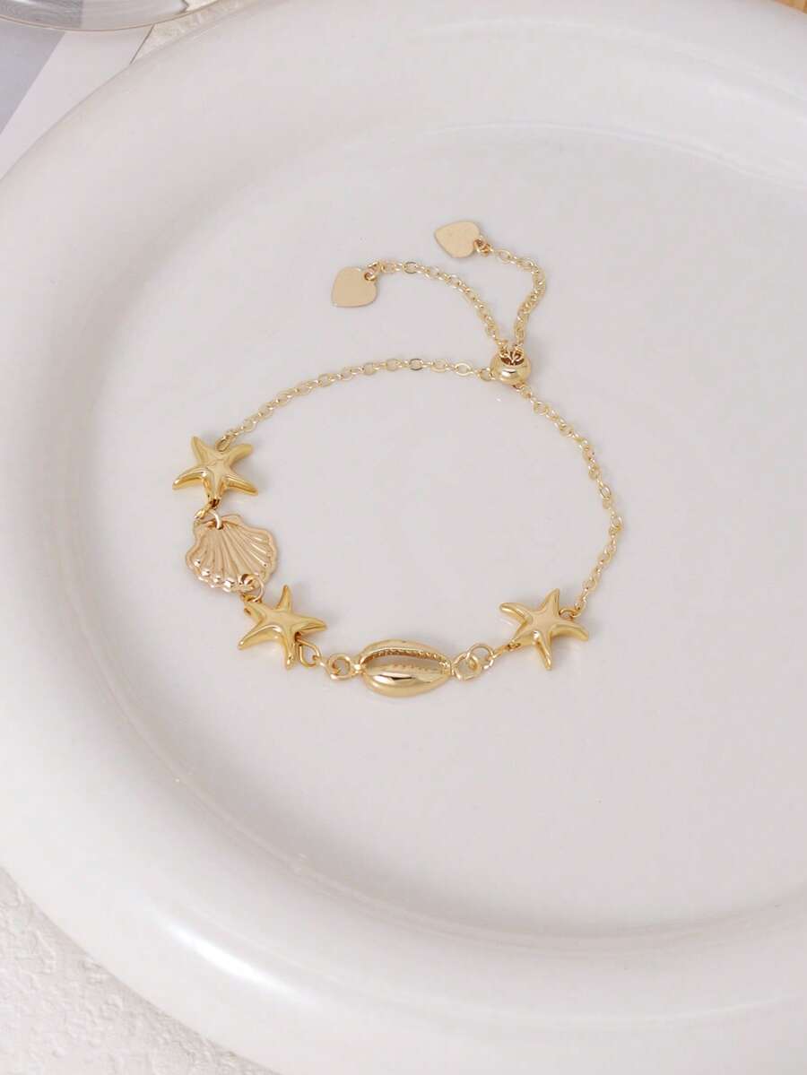 1pc Bohemian Ocean Shell, Star - огляд і ціна Women Accessories Bracelet
