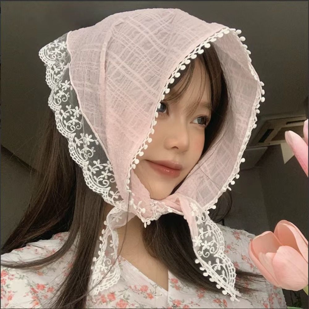 Sweet Gentle Lace Hair Scarf T - огляд і ціна Women Accessories Photos