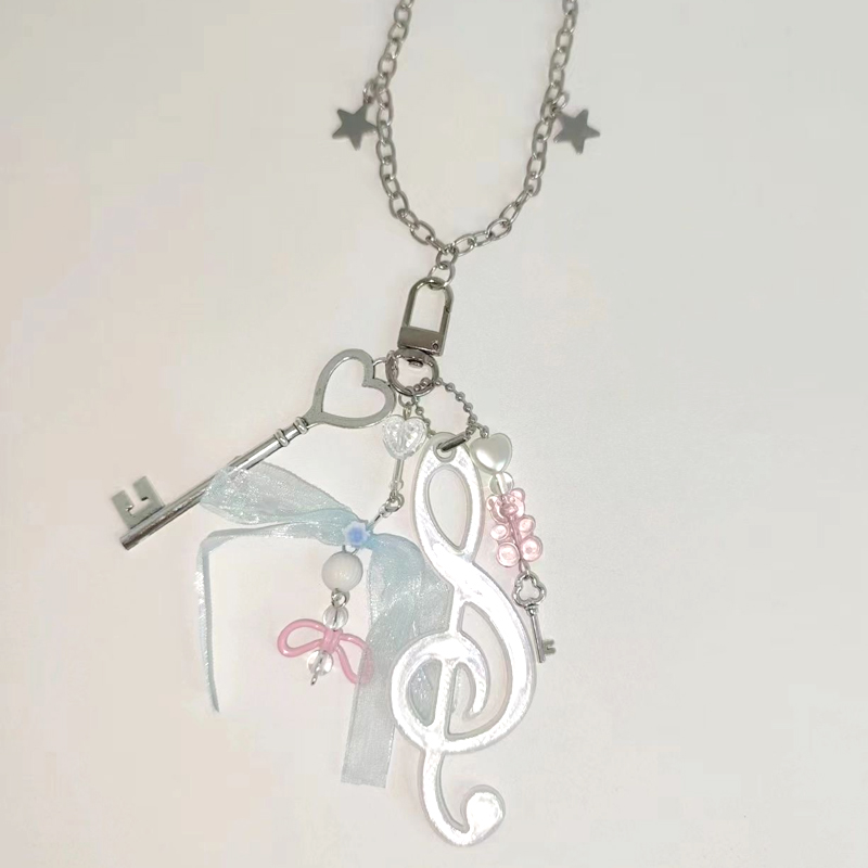 Y2K Jewelry Note Bear Bow Pend - огляд і ціна Women'S Accessories In The 90S