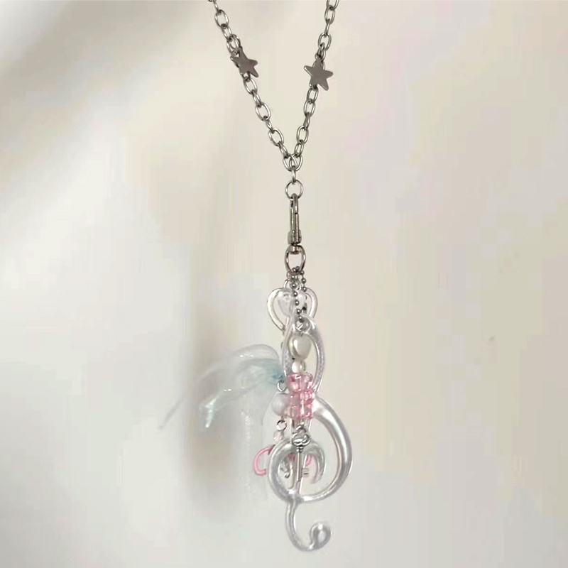 Y2K Jewelry Note Bear Bow Pend - огляд і ціна Women'S Accessories In The 90S