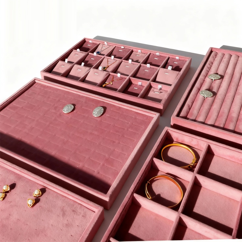 Velvet Jewelry Organizer Trays - огляд і ціна Women Accessories Drawer