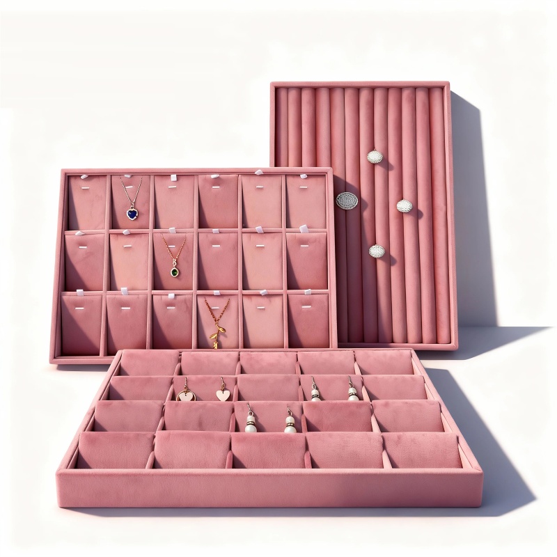 Velvet Jewelry Organizer Trays - огляд і ціна Women Accessories Drawer