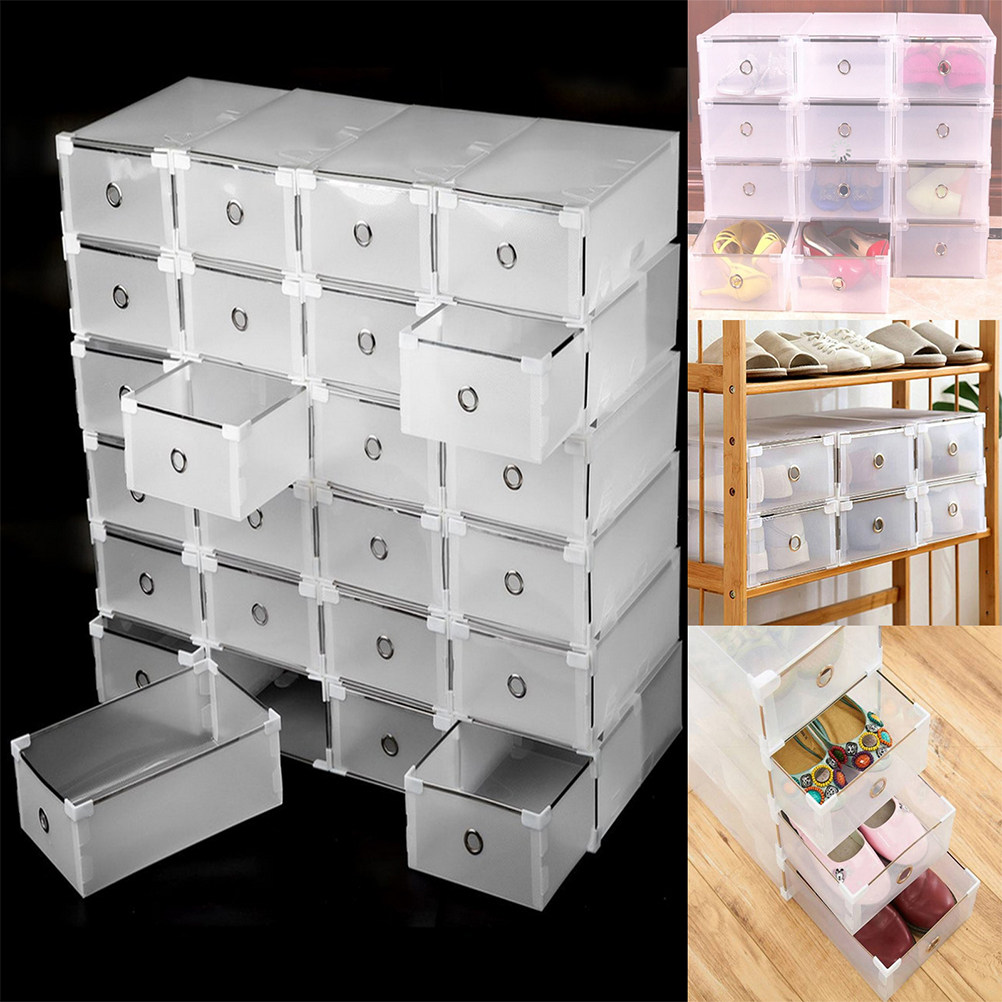 2Pcs Drawer Transparent Shoes  - огляд і ціна Women Accessories Drawer