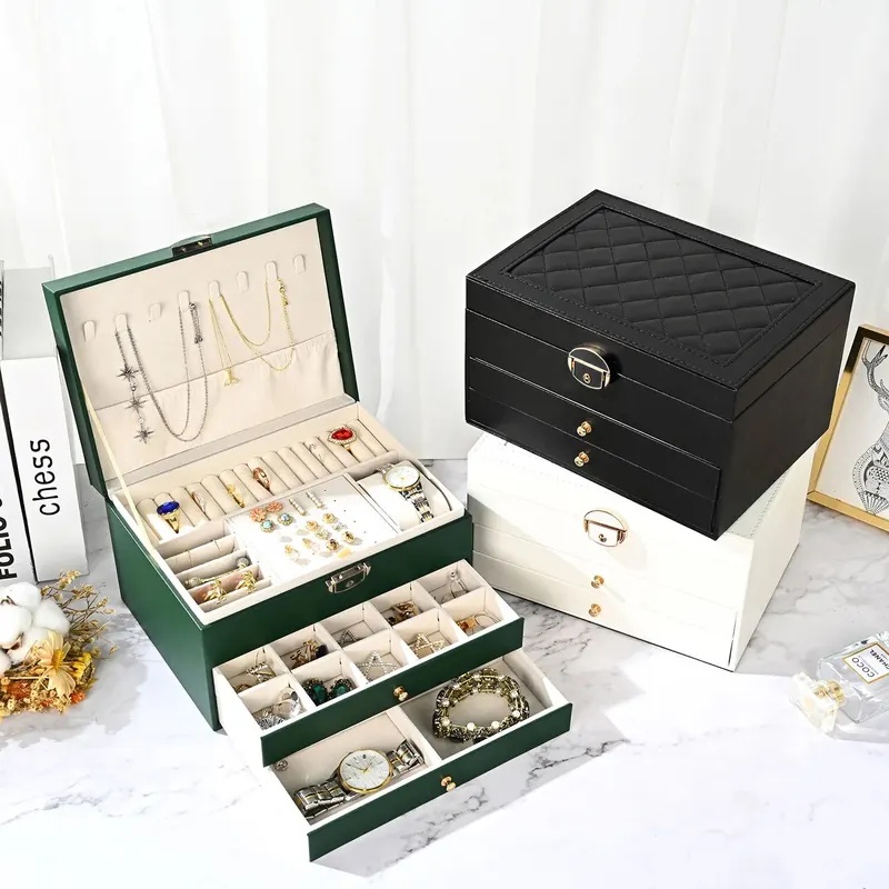 Large Capacity Jewelry Box Mul - огляд і ціна Women Accessories Drawer
