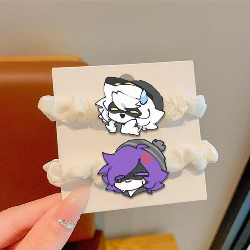 2PCS Murder Drones Cartoon Cou - огляд і ціна Hair Band Elastic