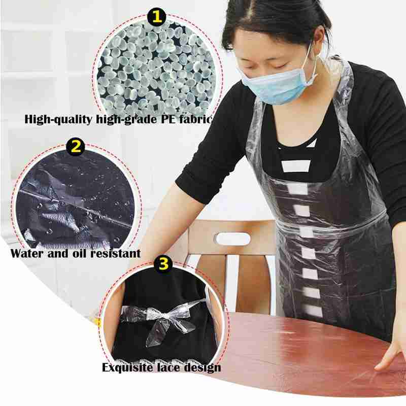 20PCS Disposable Kitchen Apron - огляд і ціна Women Accessories Pack