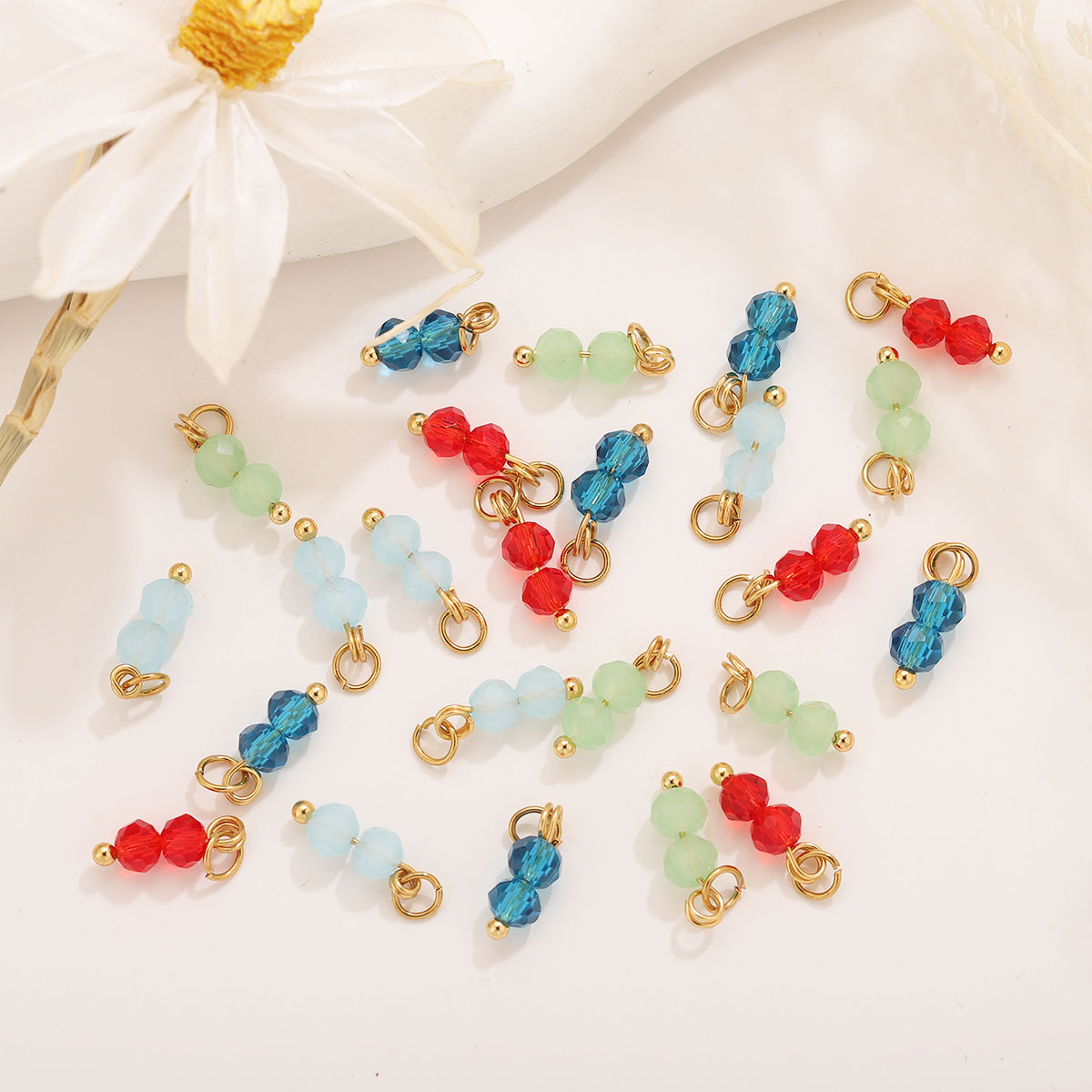 10pcs Colored Crystal Double B - огляд і ціна Women Accessories Bracelet