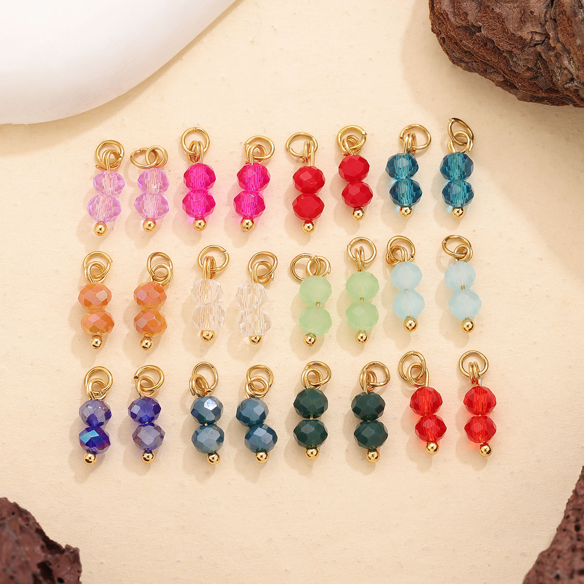 10pcs Colored Crystal Double B - огляд і ціна Women Accessories Bracelet