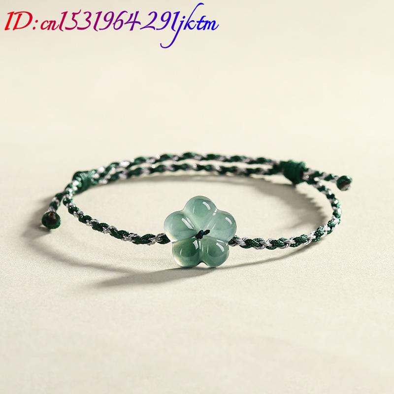 Burmese Jadeite Flower Bracele - огляд і ціна Women Accessories Bracelet
