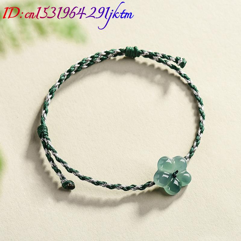 Burmese Jadeite Flower Bracele - огляд і ціна Women Accessories Bracelet