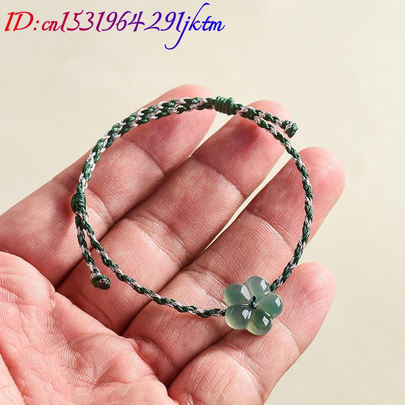 Burmese Jadeite Flower Bracele - огляд і ціна Women Accessories Bracelet