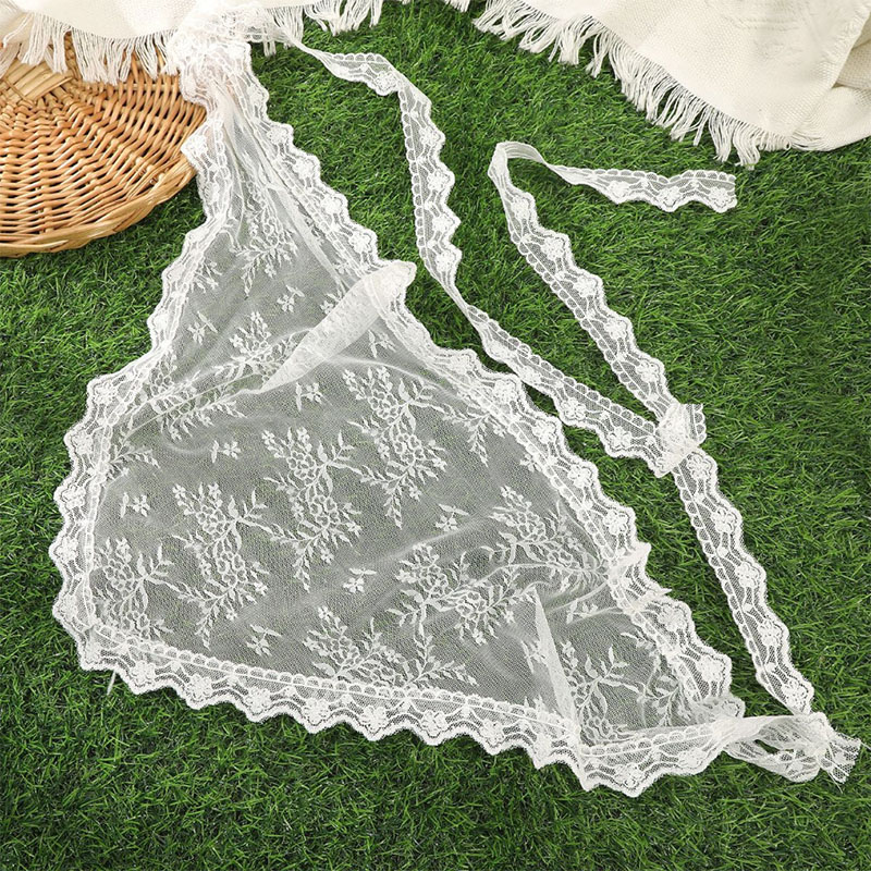 New 1Pc Triangle Lace Scarf Wh - огляд і ціна Women Accessories Photos