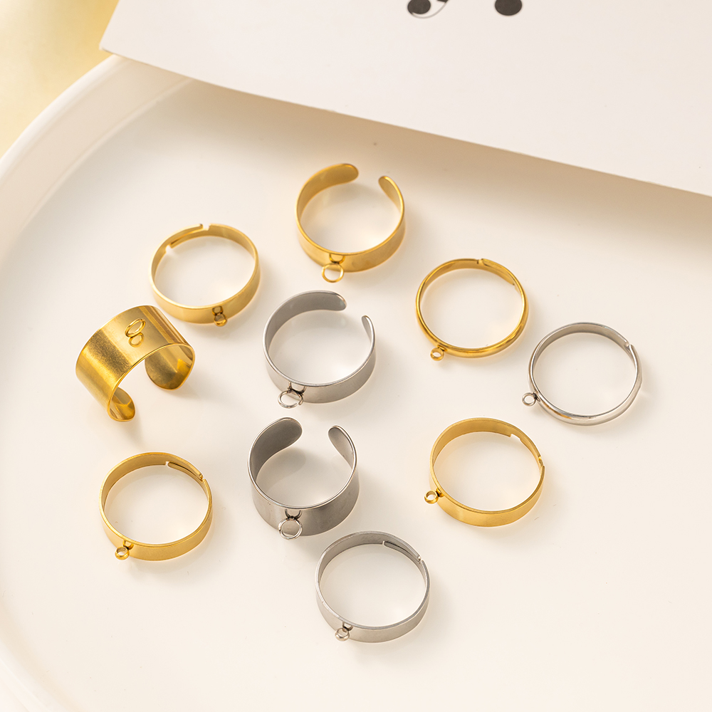 5pcs/Lot Stainless Steel Gold  - огляд і ціна Women Accessories Pack