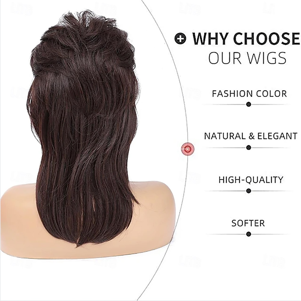 HAIRJOY Synthetic Hair Mullet  - огляд і ціна Women'S Accessories In The 90S