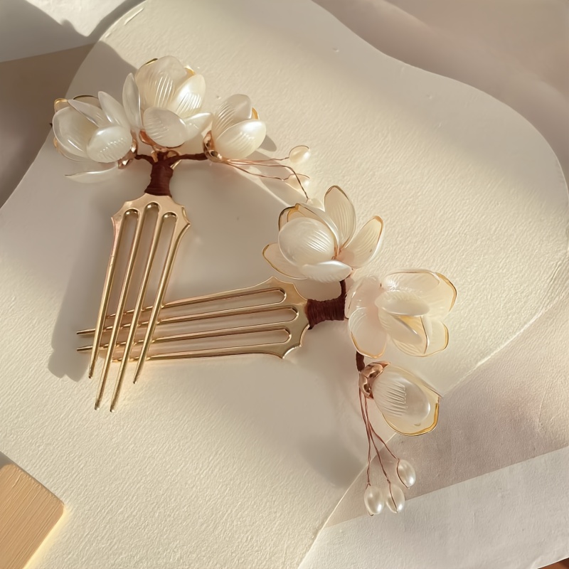 Chinese Style Shell Magnolia F - огляд і ціна Women Accessories Photos